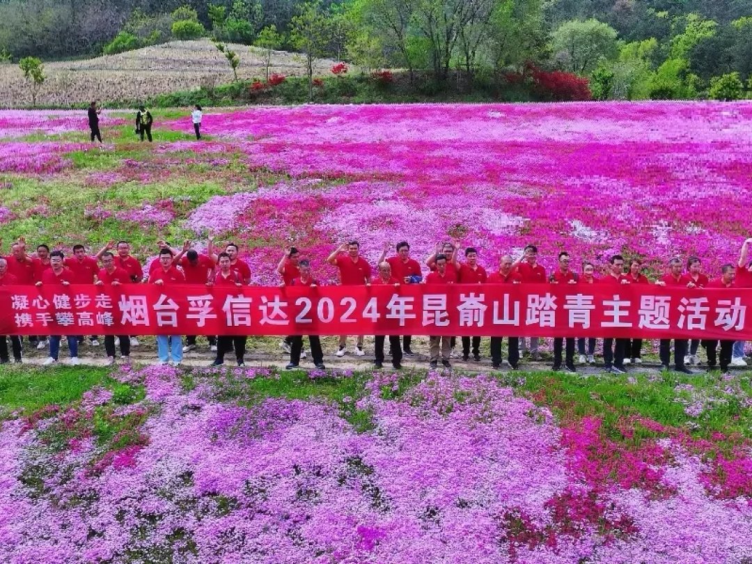 凝心健步走 攜手攀高峰 煙臺孚信達(dá)2024年昆崳山踏青主題活動